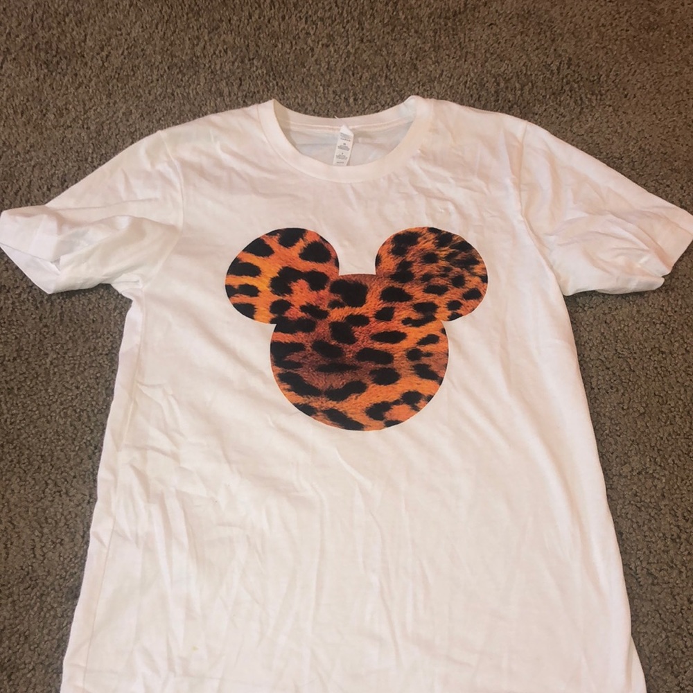 Mickey cheetah T-shirt